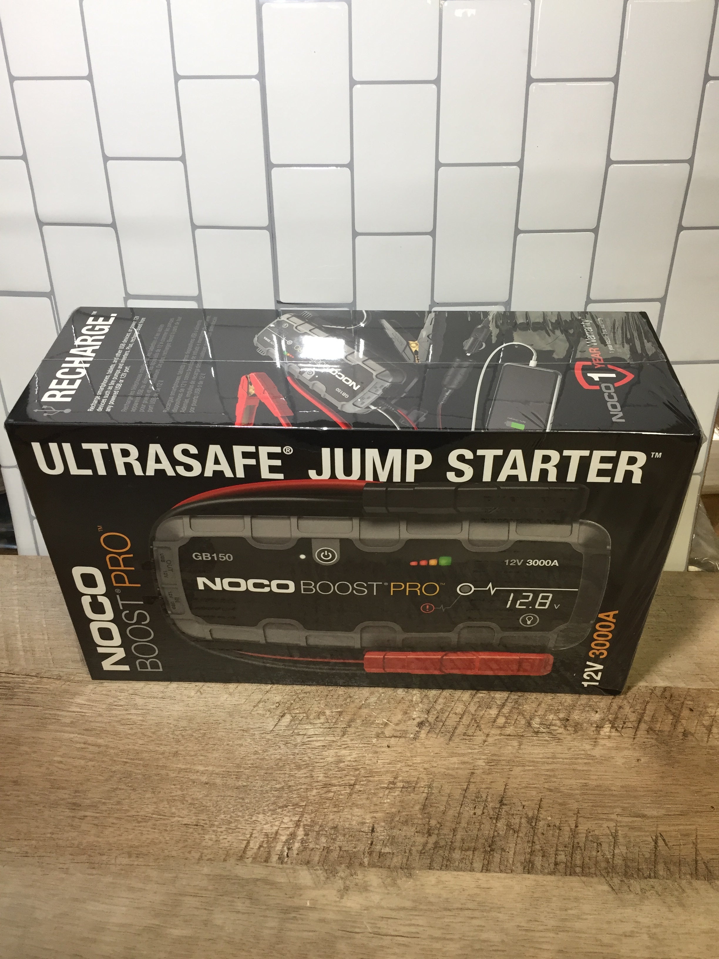 NOCO Boost Pro GB150 3000 Amp 12-Volt UltraSafe Lithium Jump Starter Box (7328716652782)